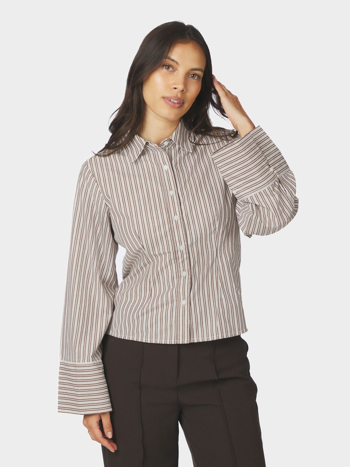 Rosa Double Mix Stripe Shirt