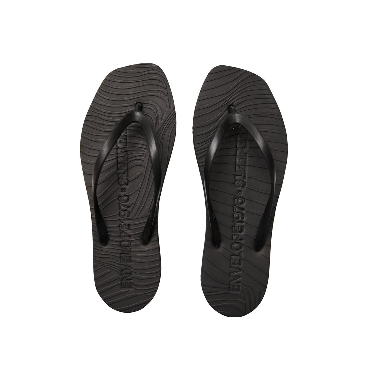 Tapered Flip Flop - Black