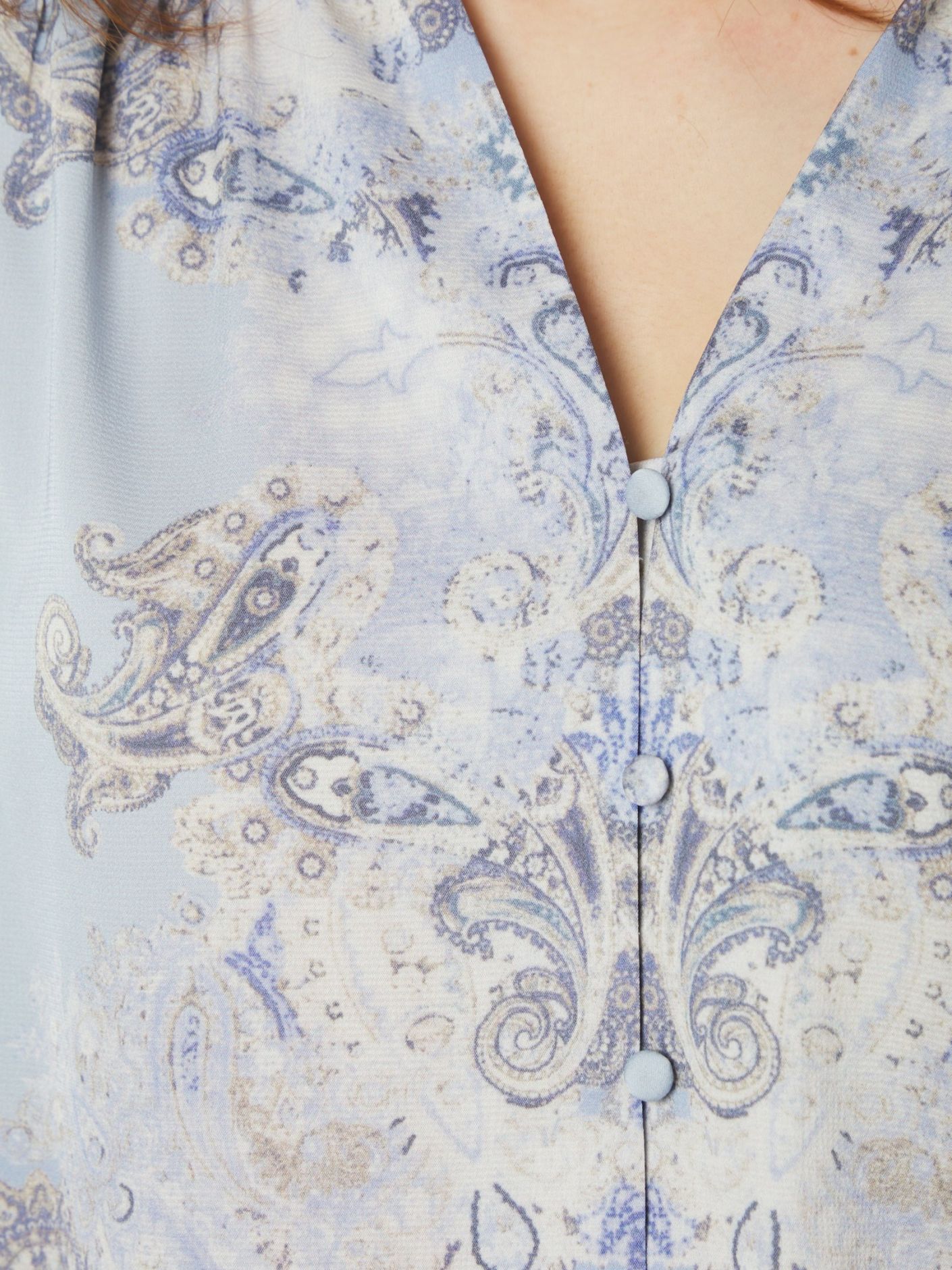 Roselle Artist Paisley Blouse