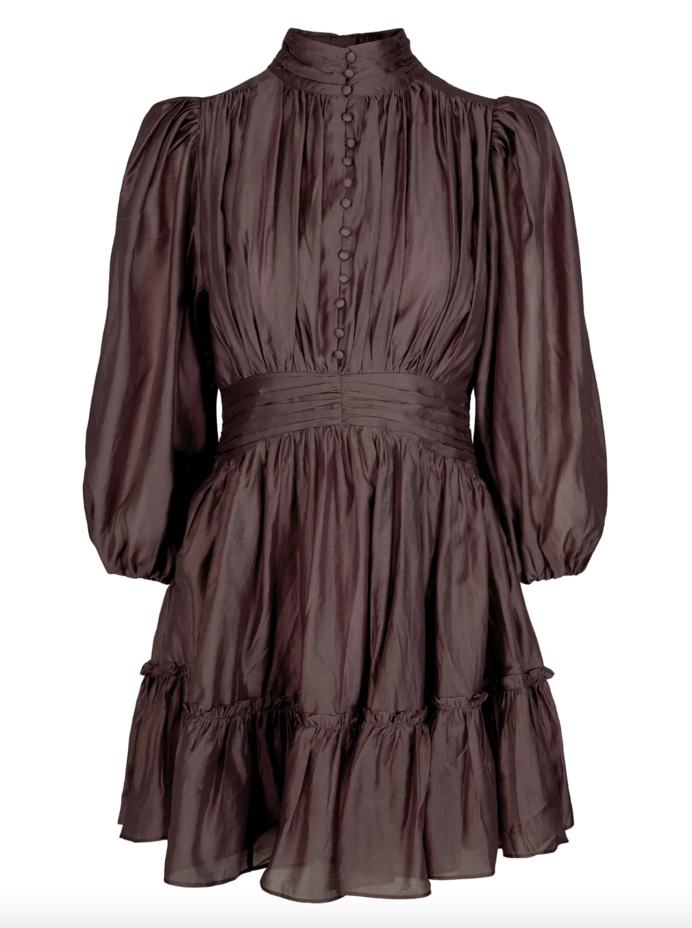 Vanity Dress - Coffee brown