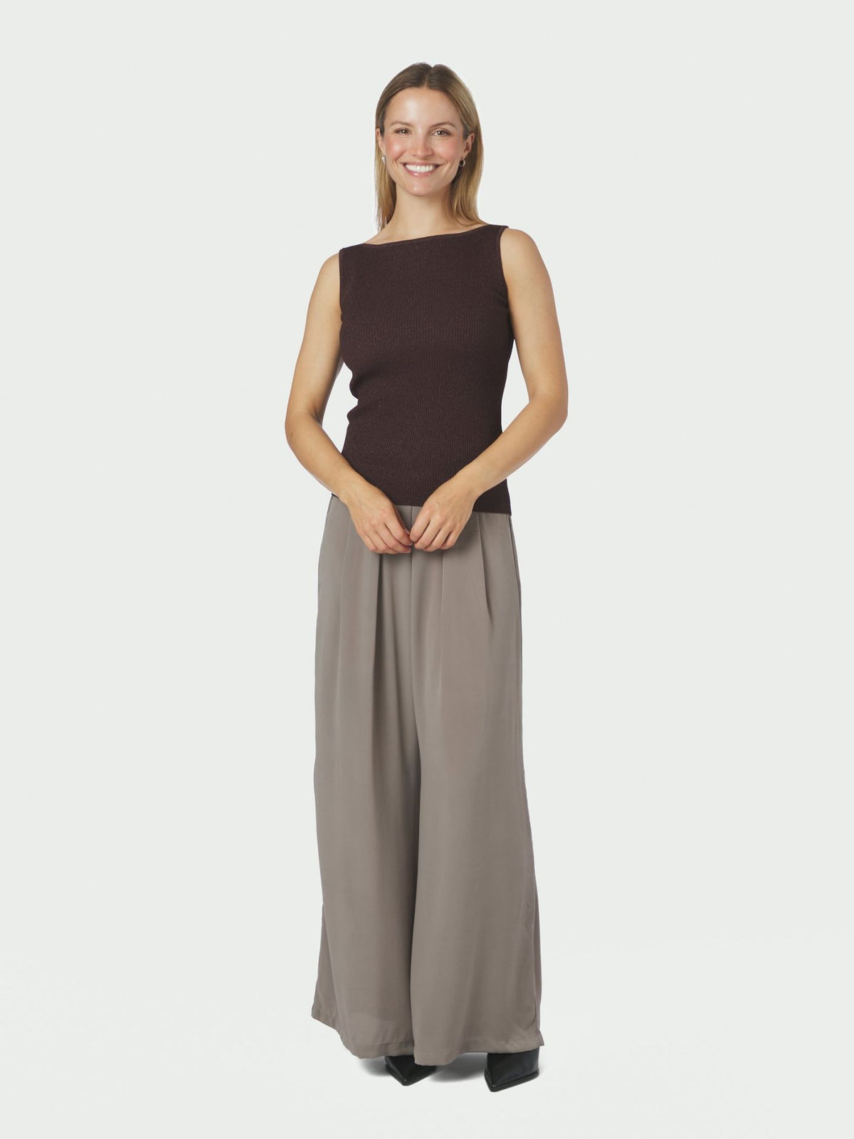 Talia Glitter Knit Top