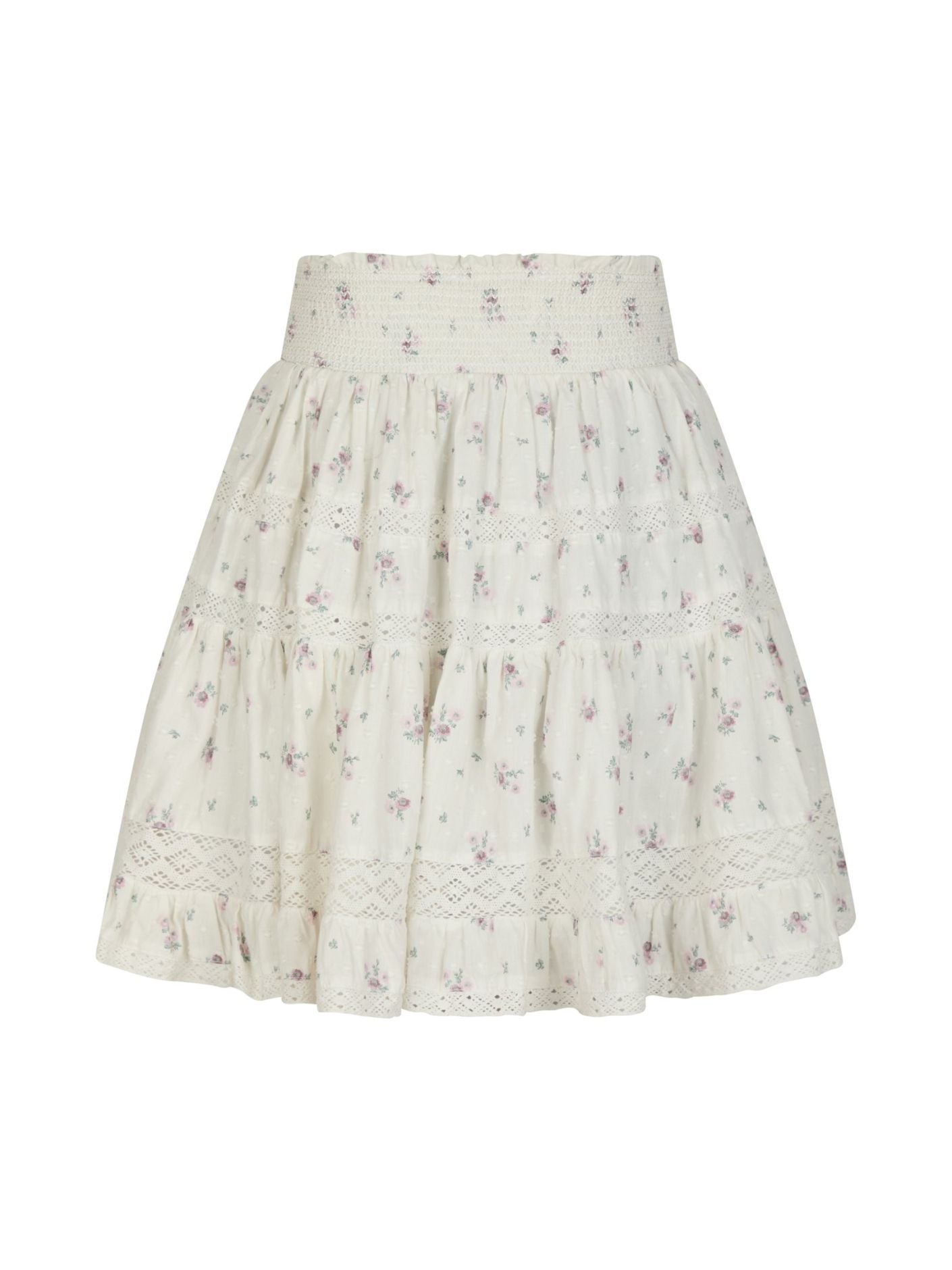 Callia Dobby Flower Skirt - Skjørt