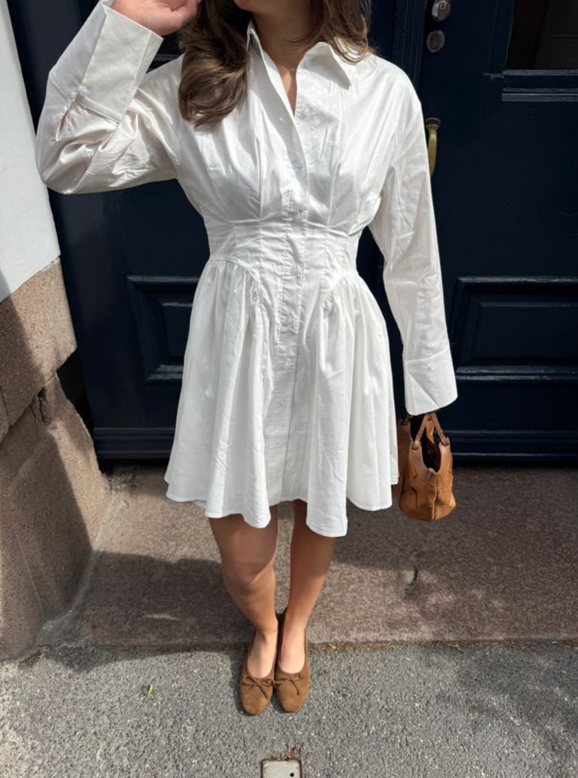 Ulissa Poplin Shirt Dress