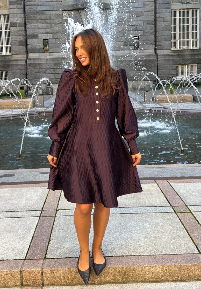 Yasripple LS Dress