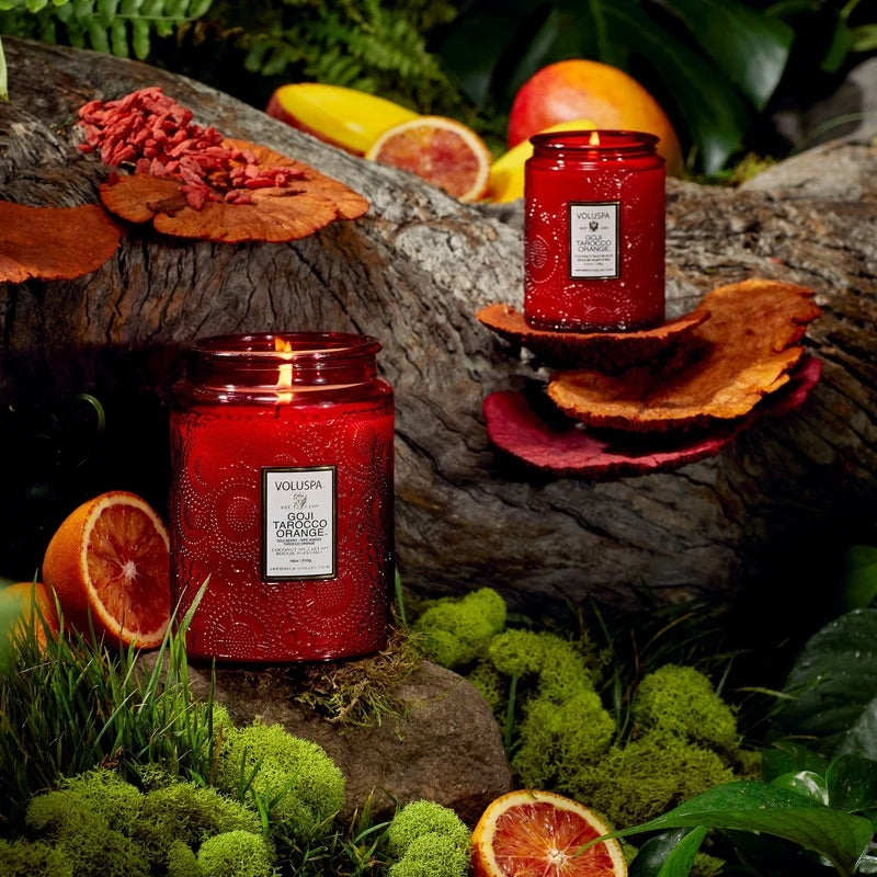 Small Jar Candle 156g - Goji Tarocco Orange