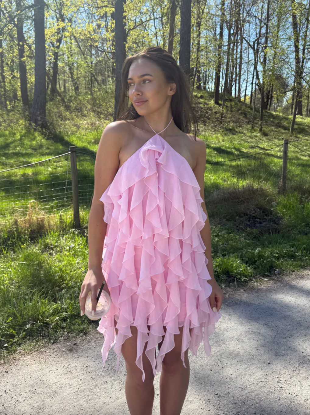 Tiana Mini Ruffle Dress