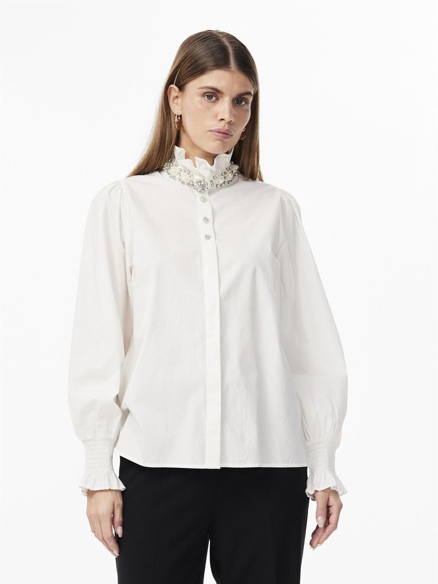 Yasmanilla ls Embellished Top - Kjoler