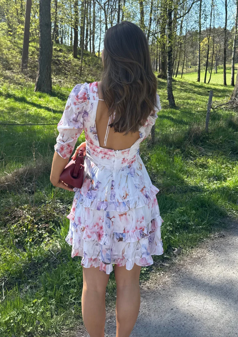 Isla Mini Dress - Dreamy Blossom