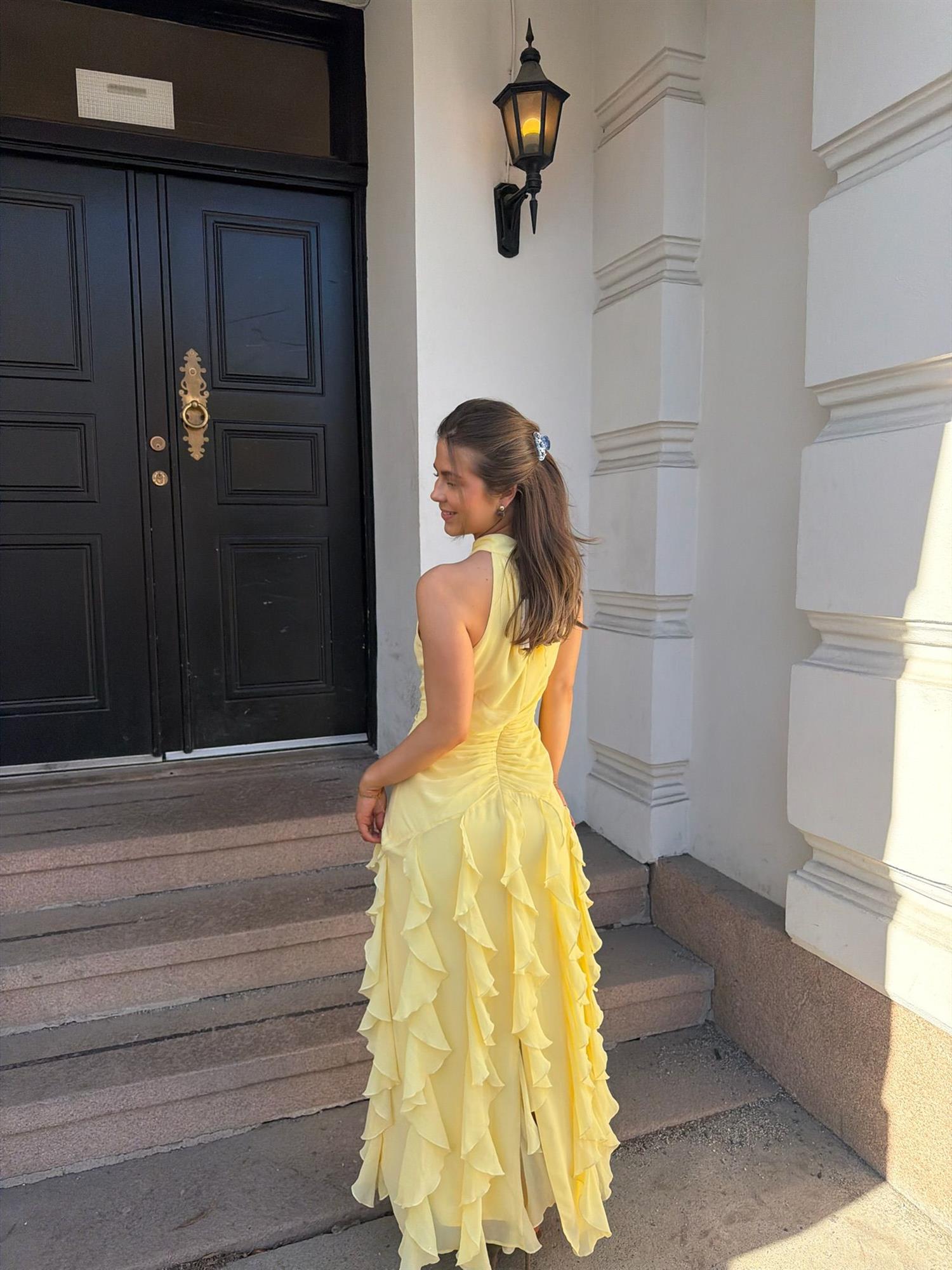 Tiana Gown Ruffle Dress