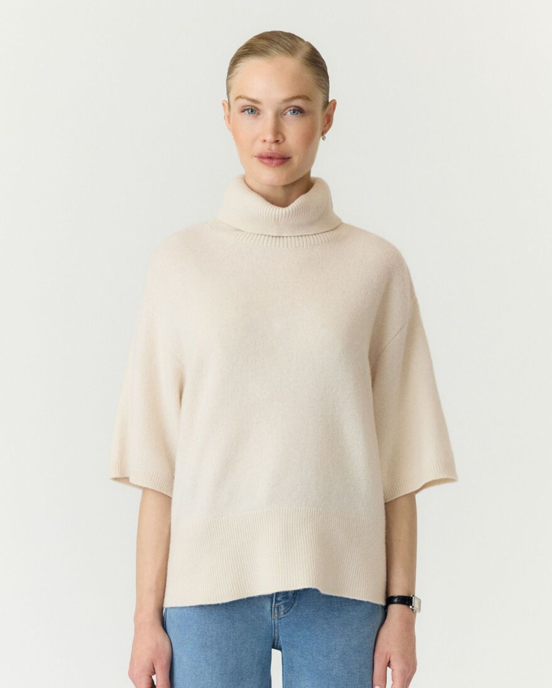 Yasemila 2/4 Wool Knit Pullover