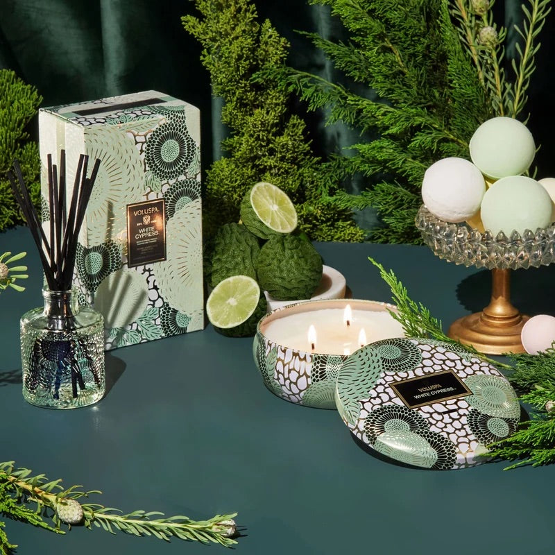 Reed Diffuser 100ml White Cypress