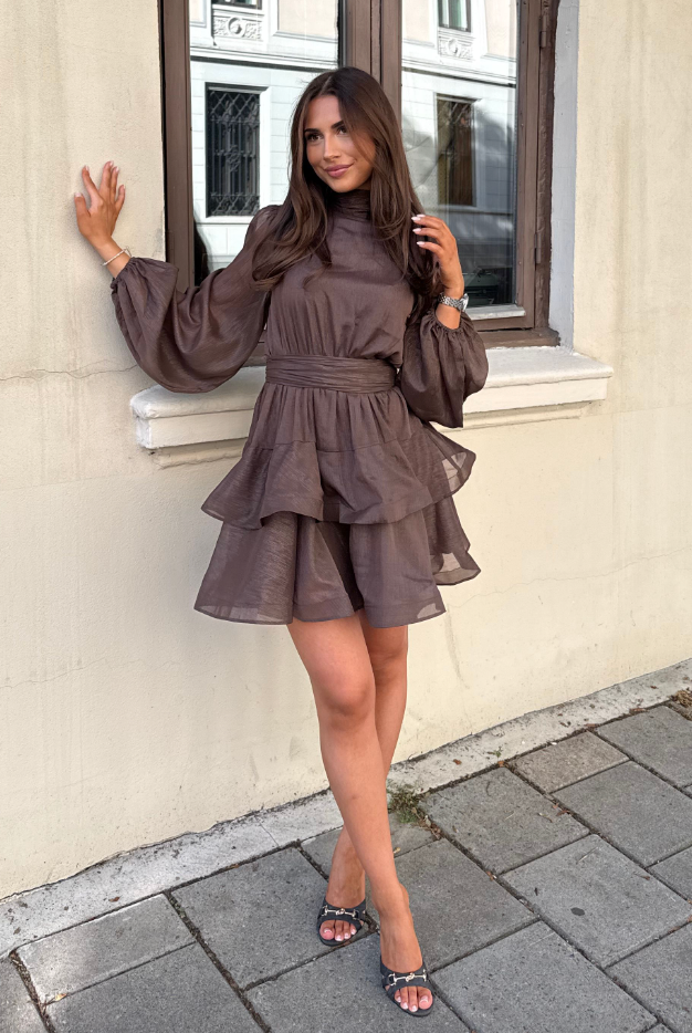 Kelly Minari Dress - Tawny