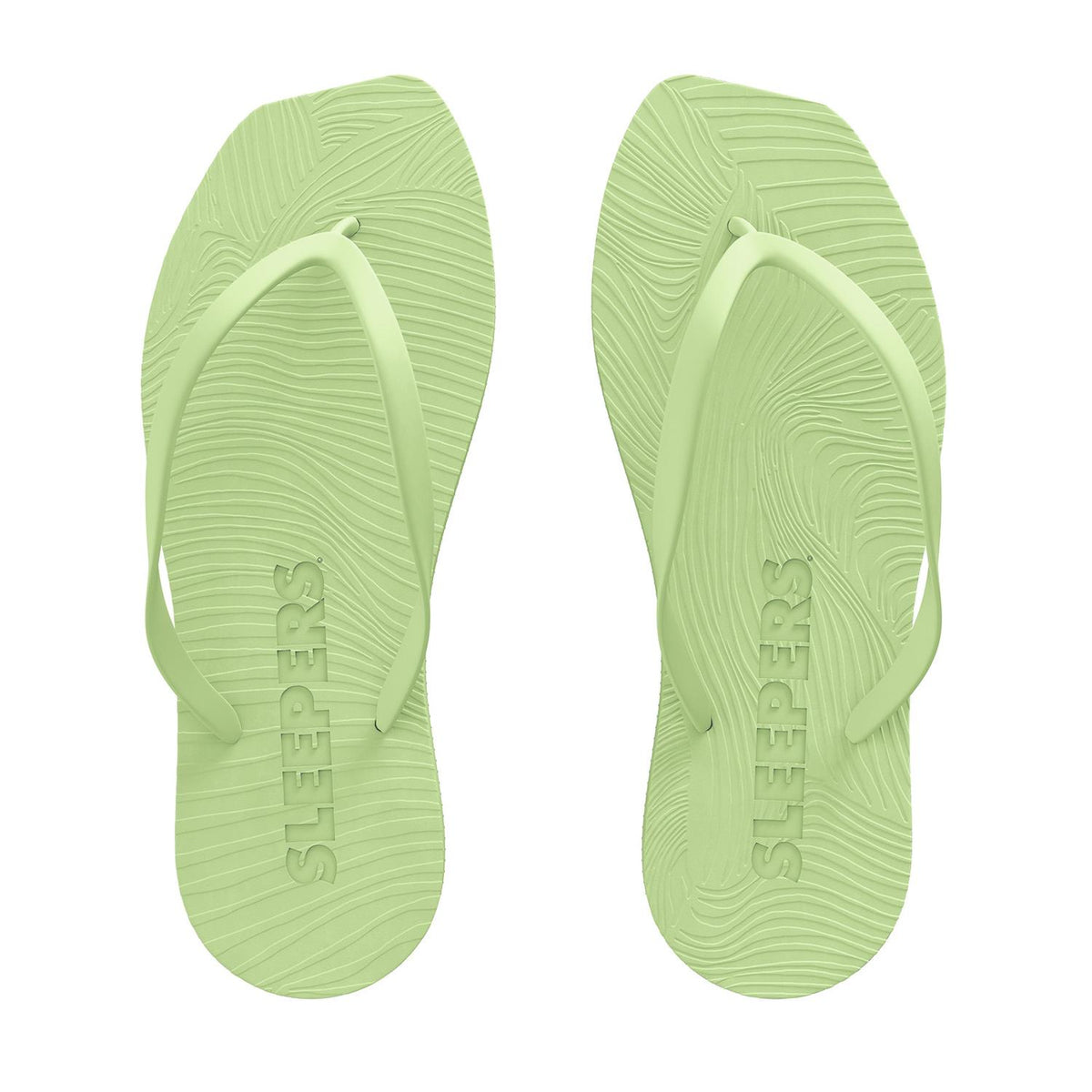 Tapered Flip Flop - Sap Green