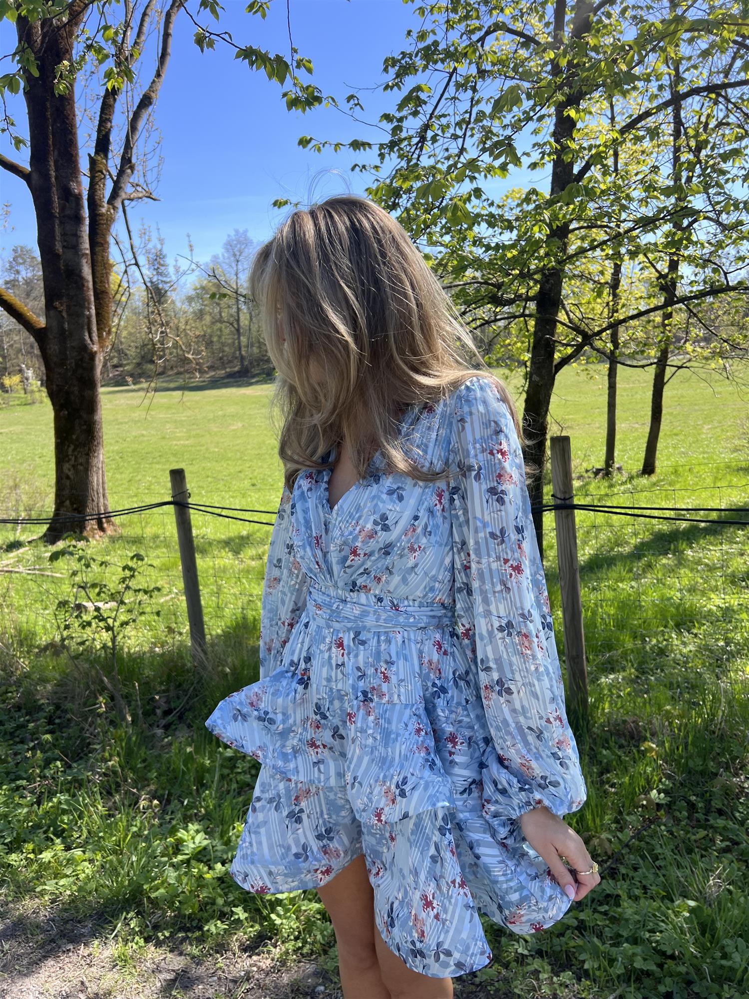 Asya Bedouin Dress - Sea Bloom