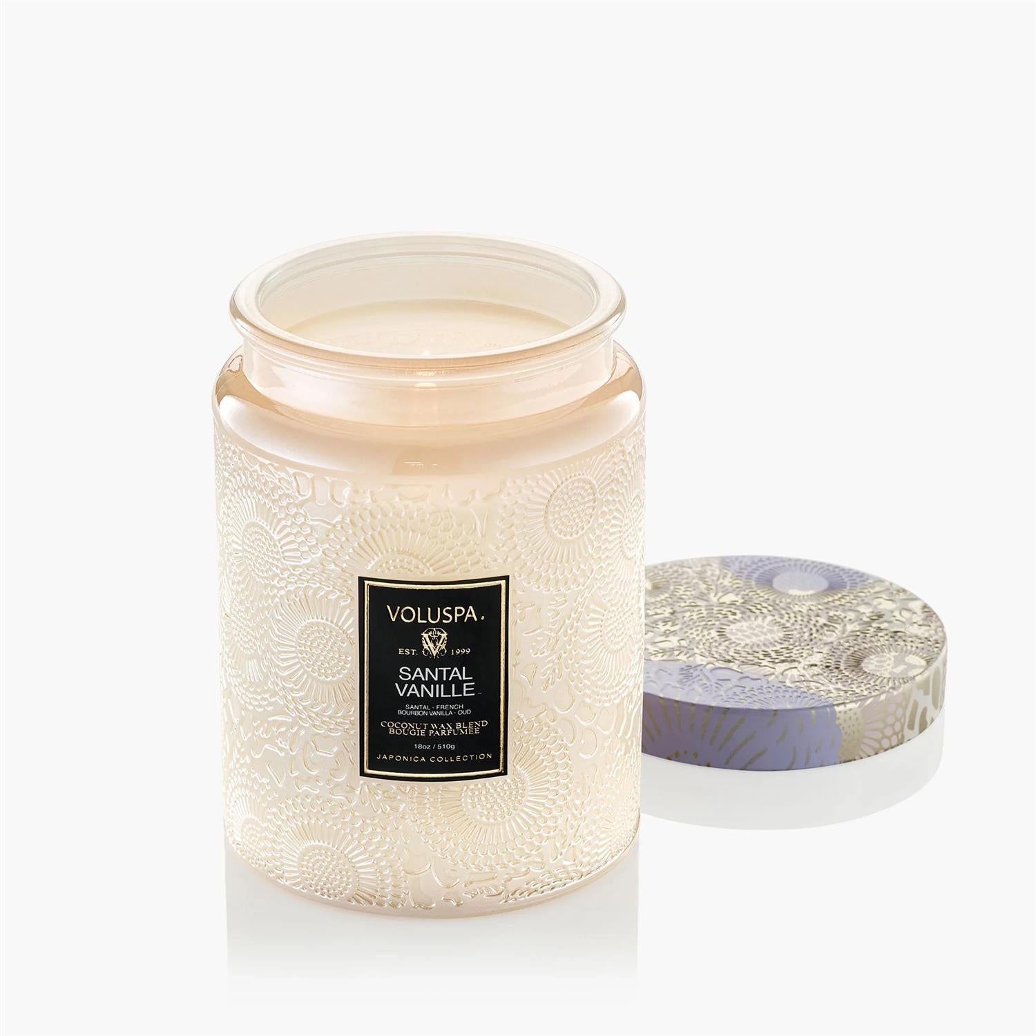 Large Jar Candle 510g - Santal Vanille