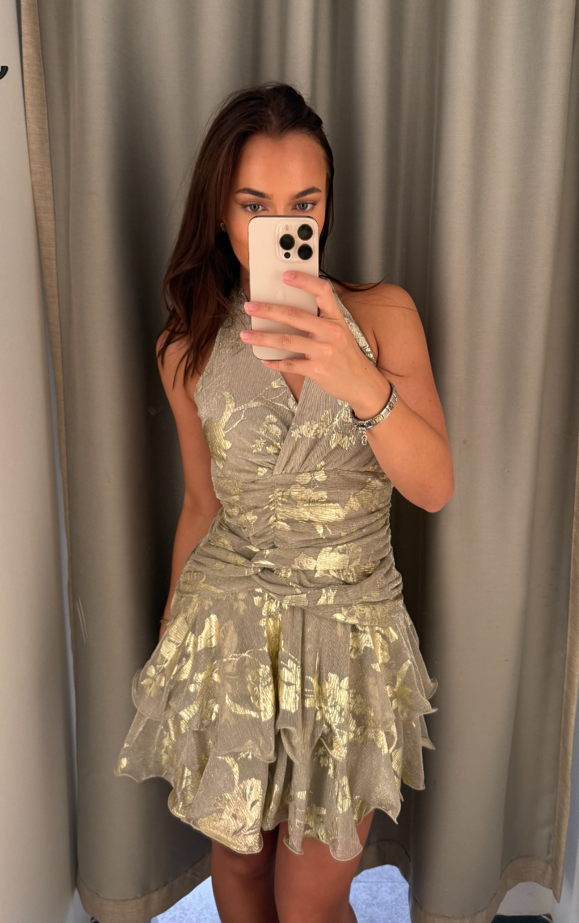 Ailany Frill Mini Dress