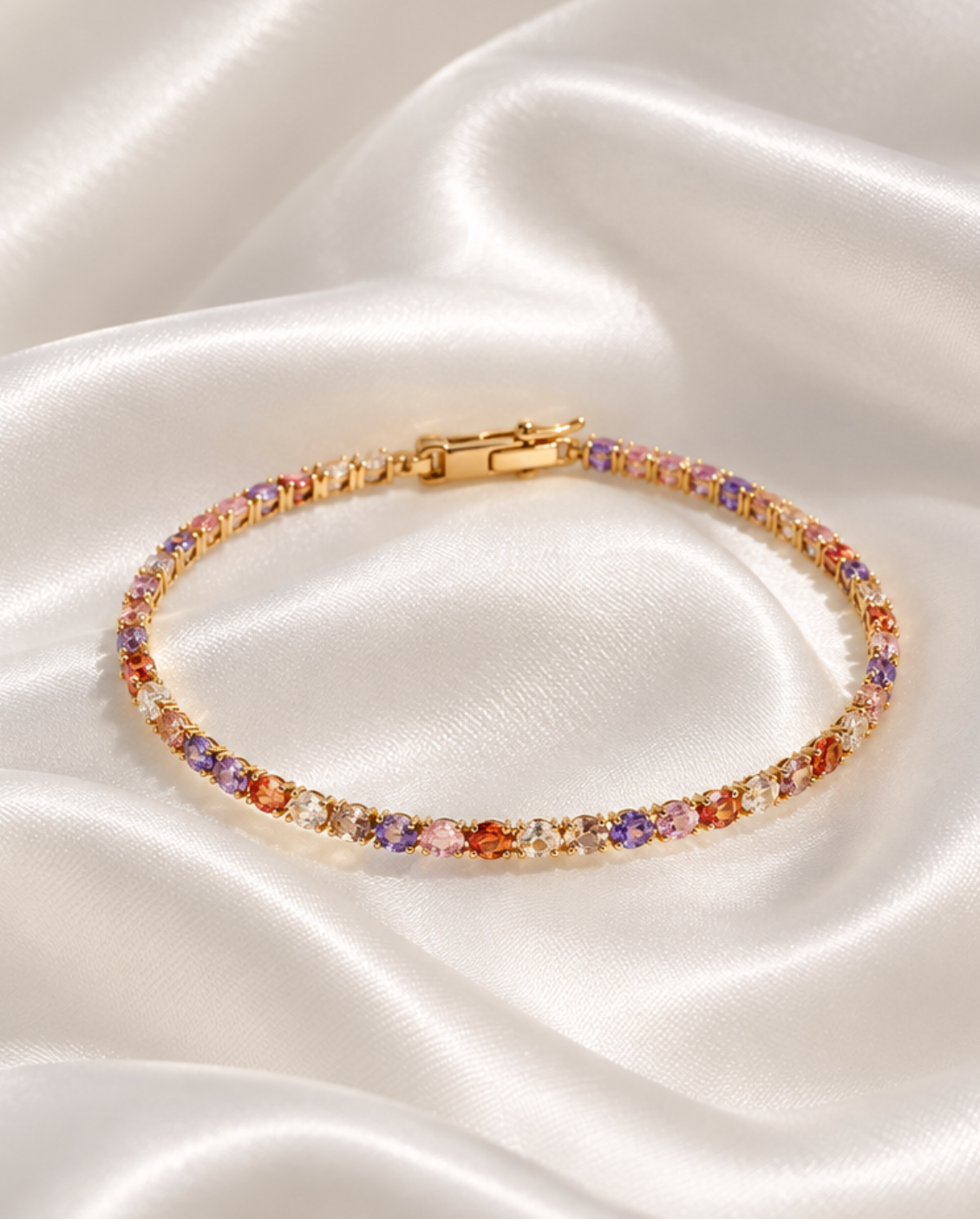 Eva Tennis Bracelet