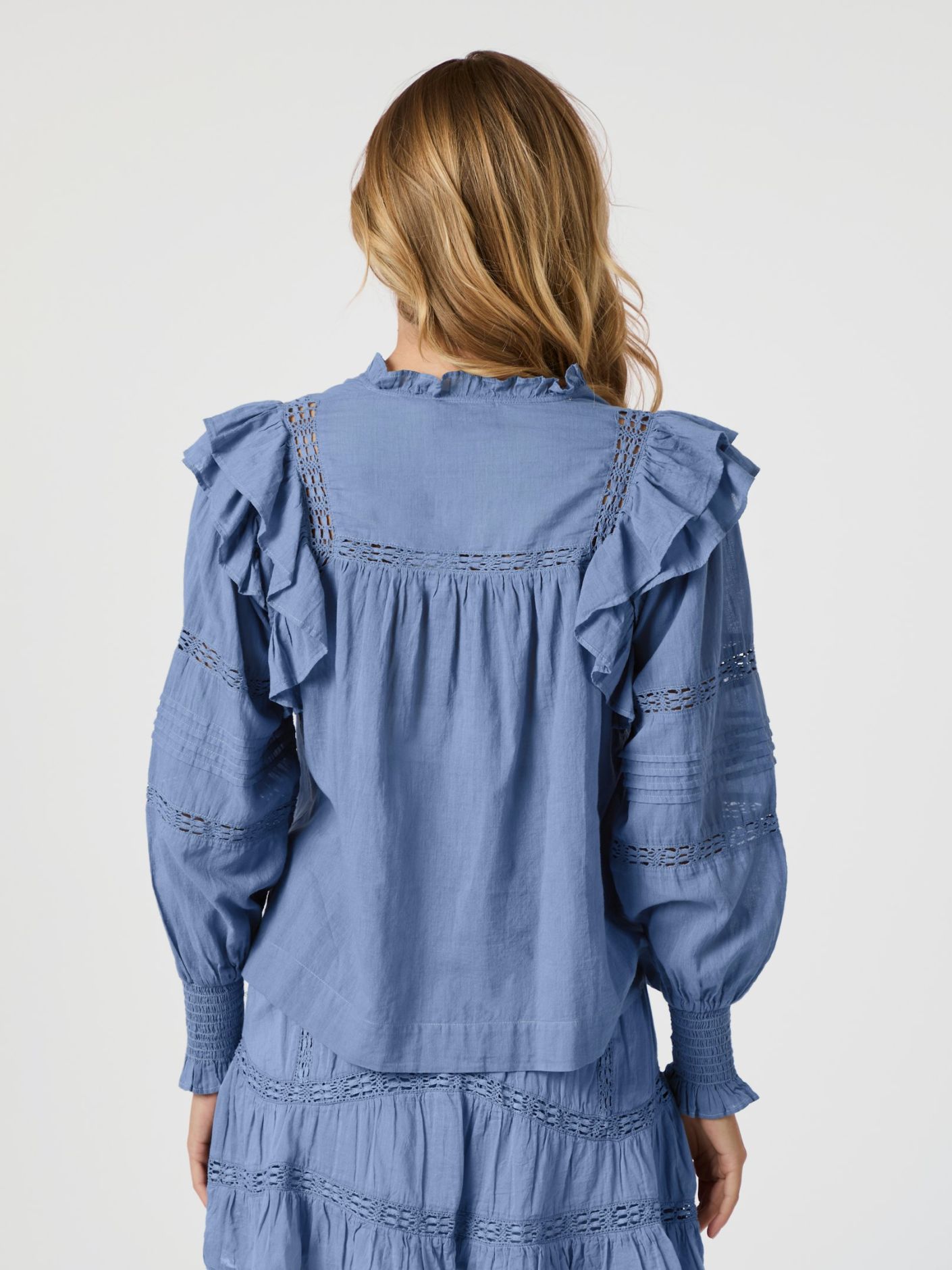 Mauri S Voile Blouse - Overdeler
