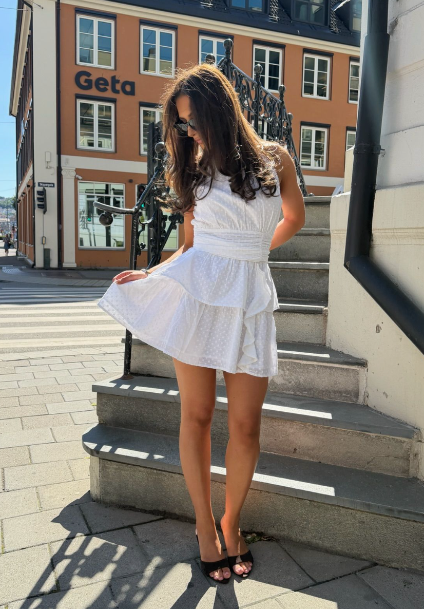 Amaris Dobby Dress