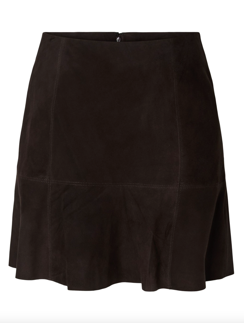 Yascolly HW Suede Skirt