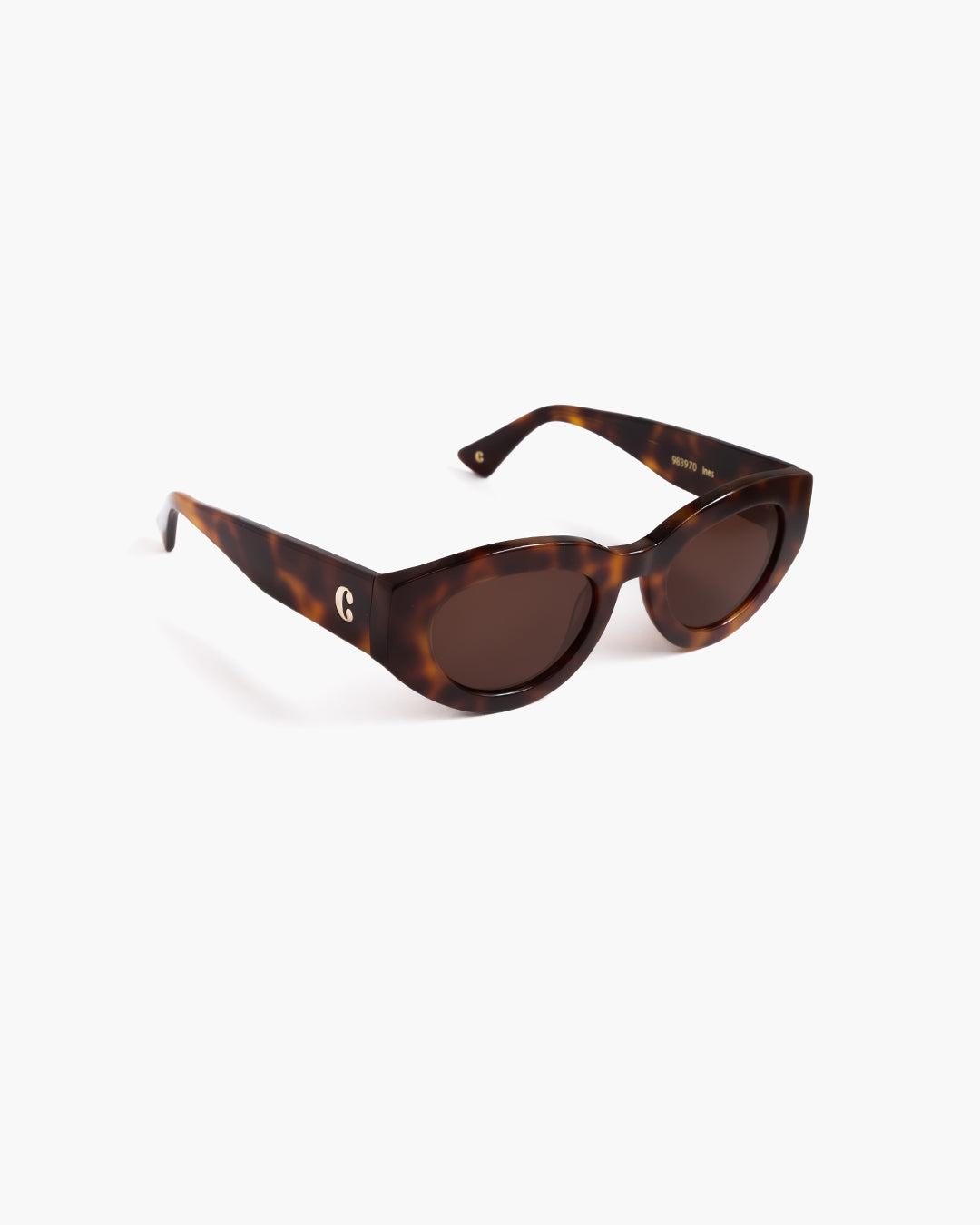 Ines Tortoise Brown