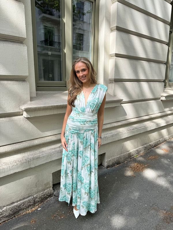 Luna Drape Gown
