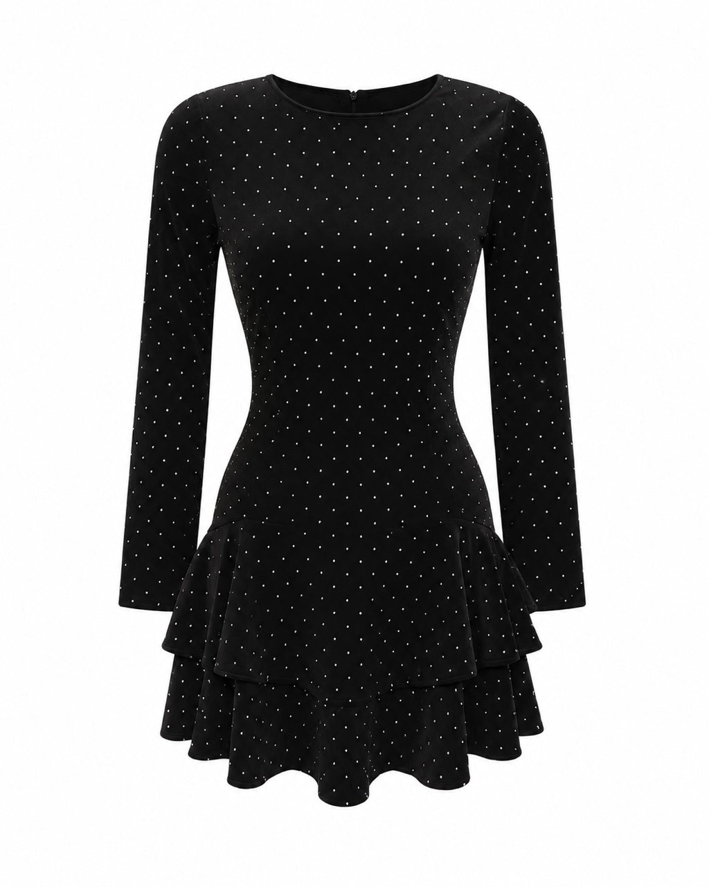 Delilah Velour Mini Dress