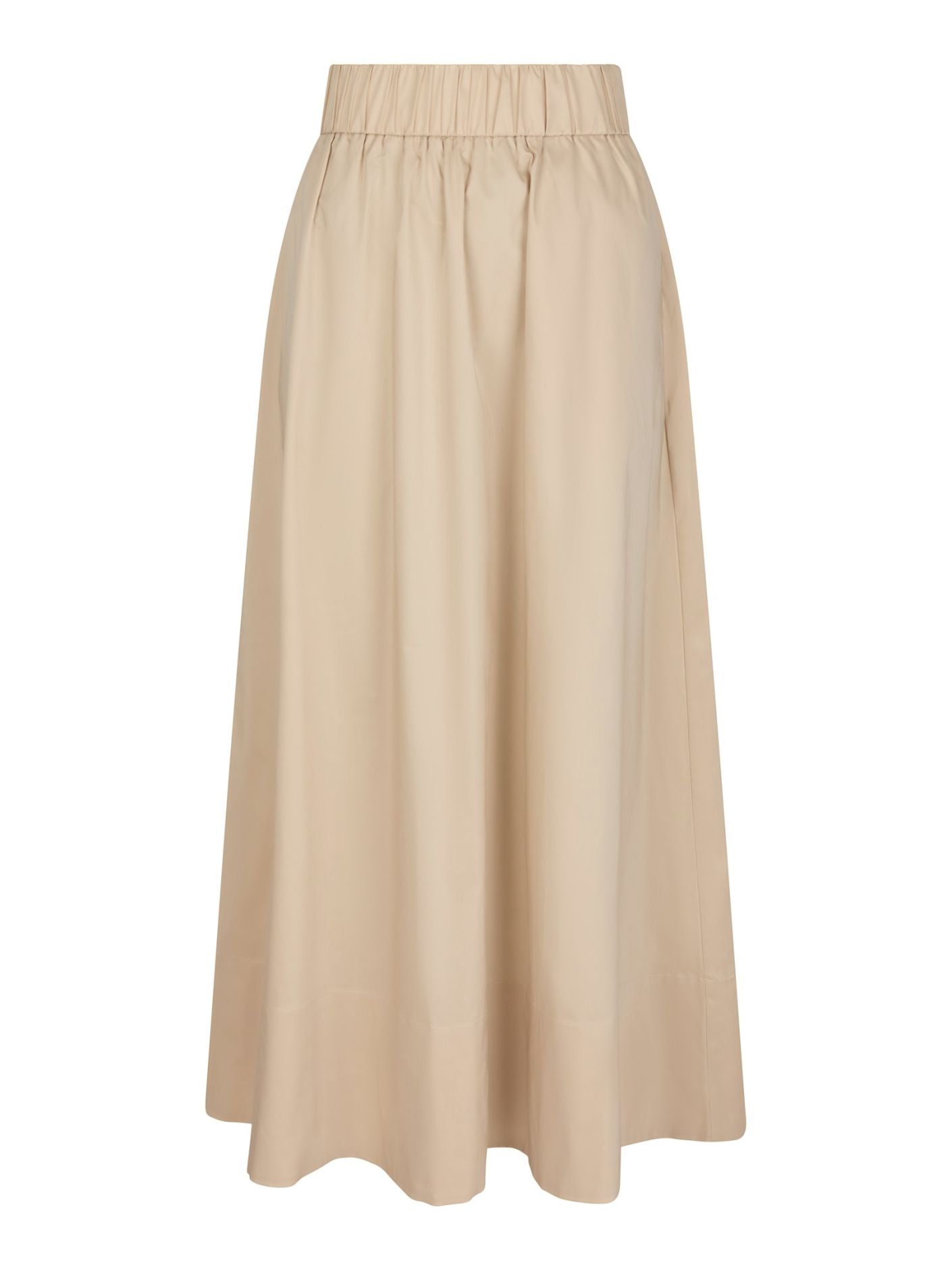 Yara Long Poplin Skirt