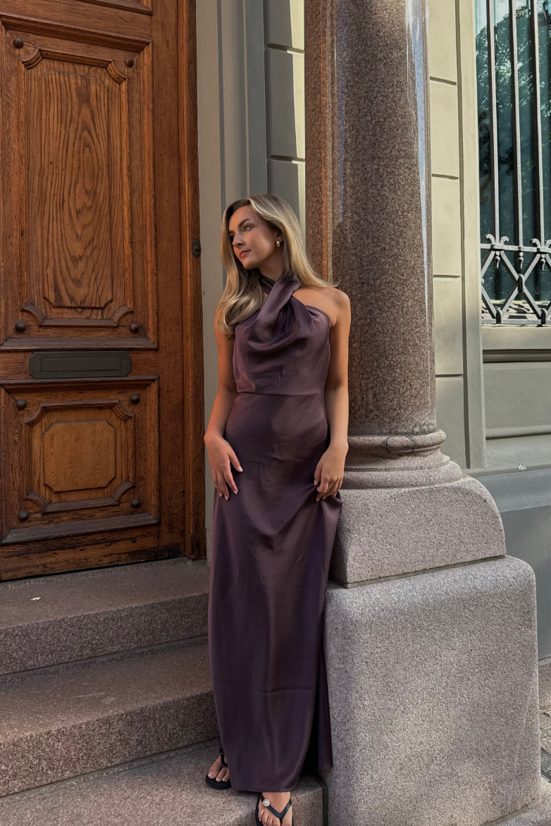 Dolores Dress - Plum Perfect