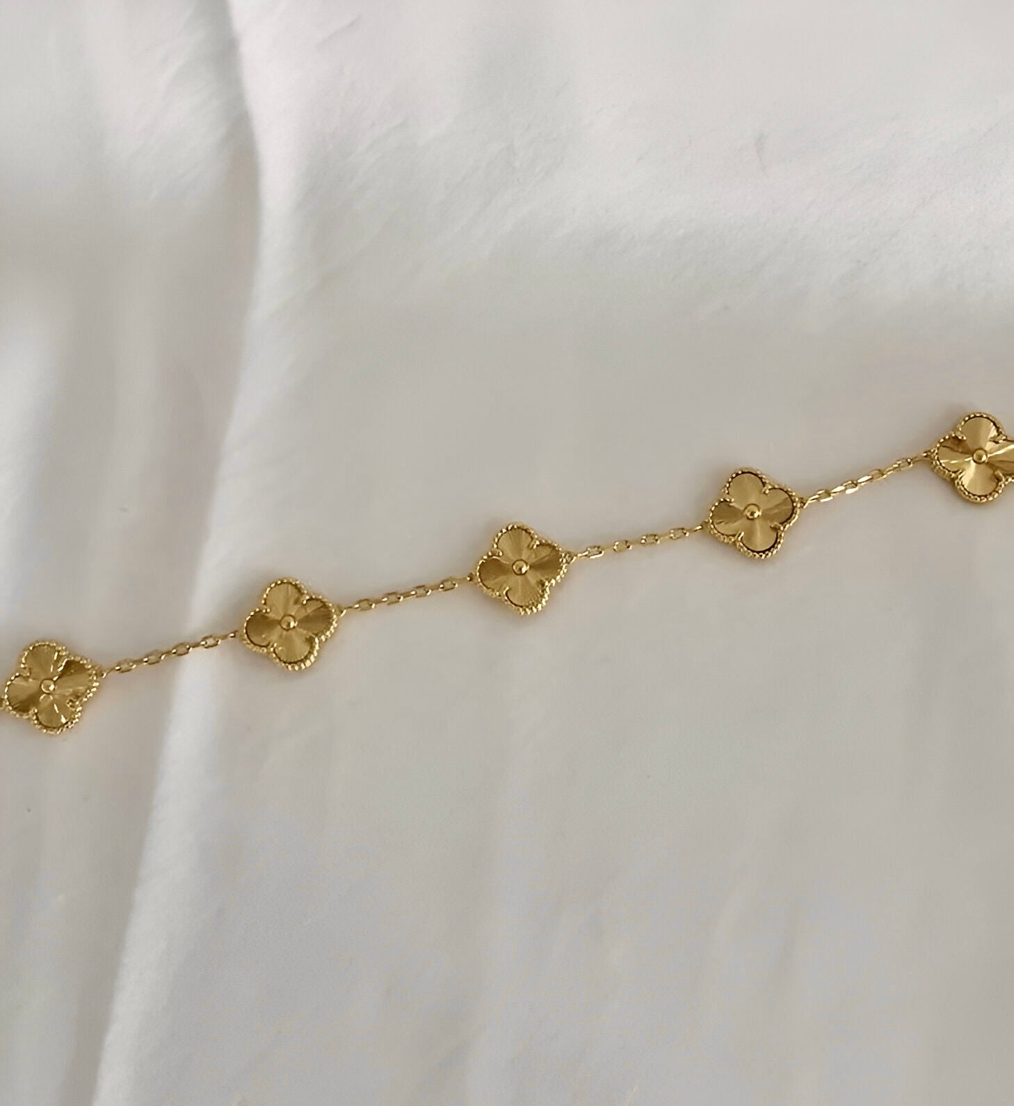 Grace Brass Clover Bracelet - Tilbehør