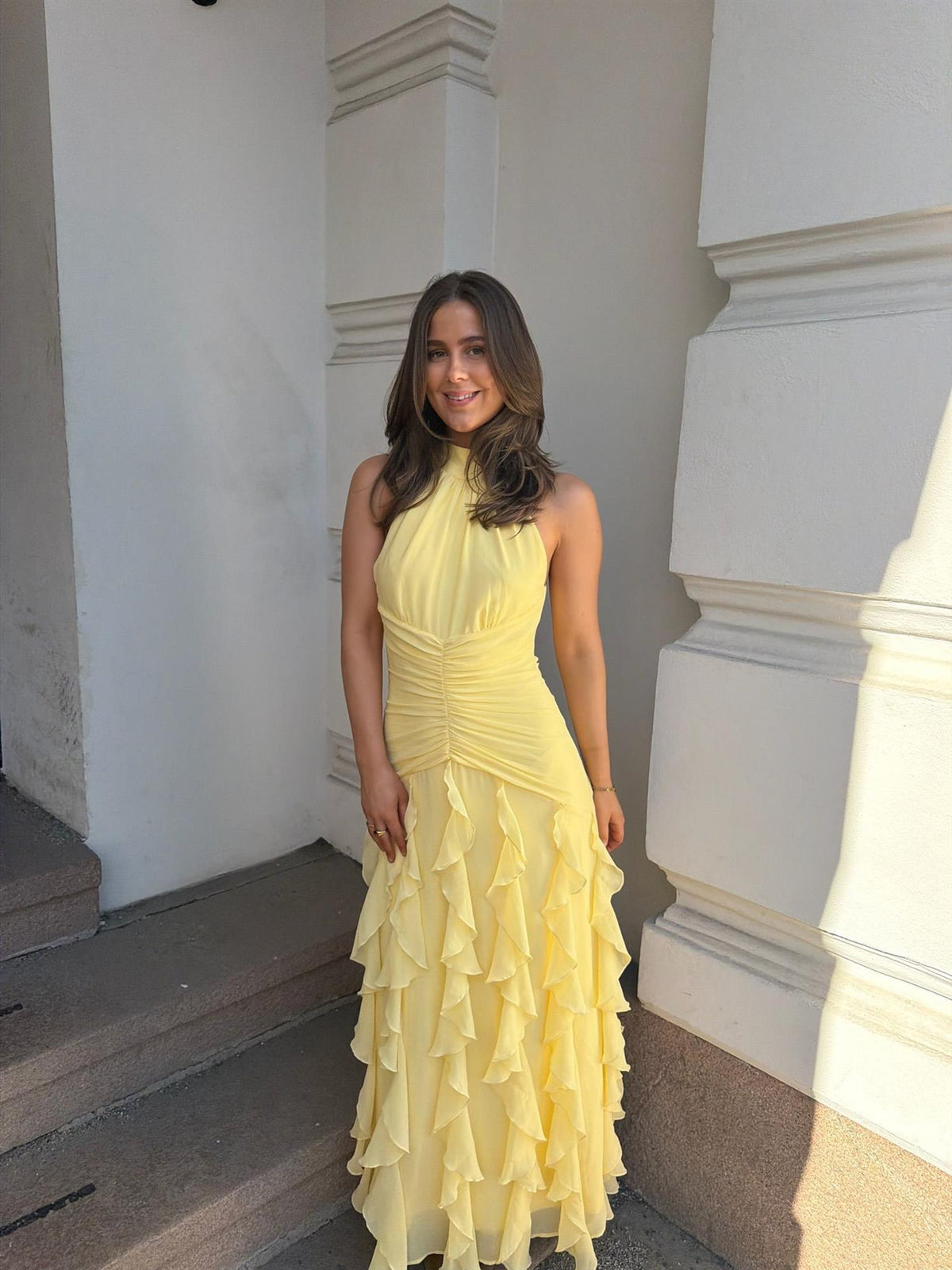 Tiana Gown Ruffle Dress