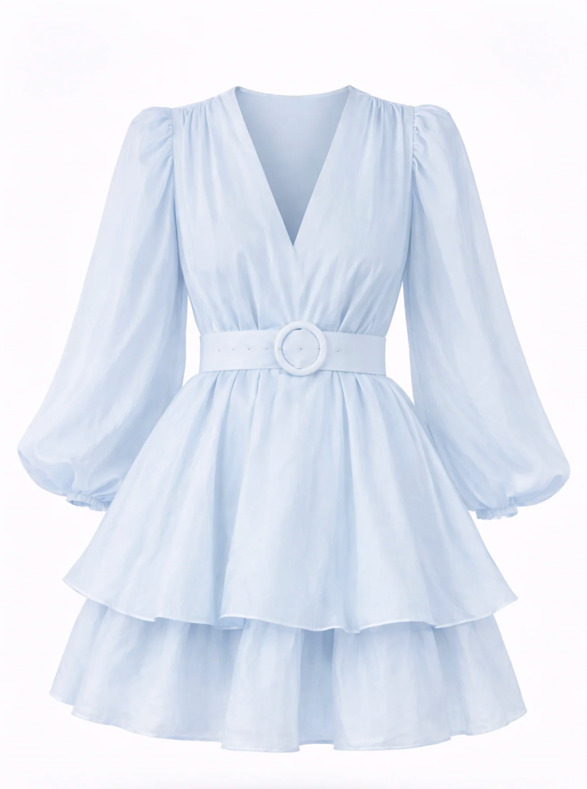 Abina Dress - Light Blue