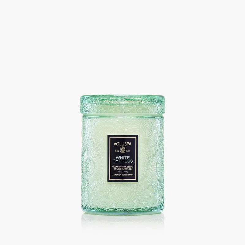 Small Jar Candle 156g White Cypress