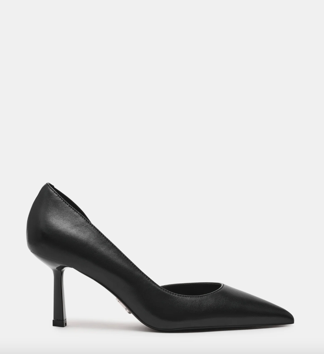 Vena Pump - Black Leather