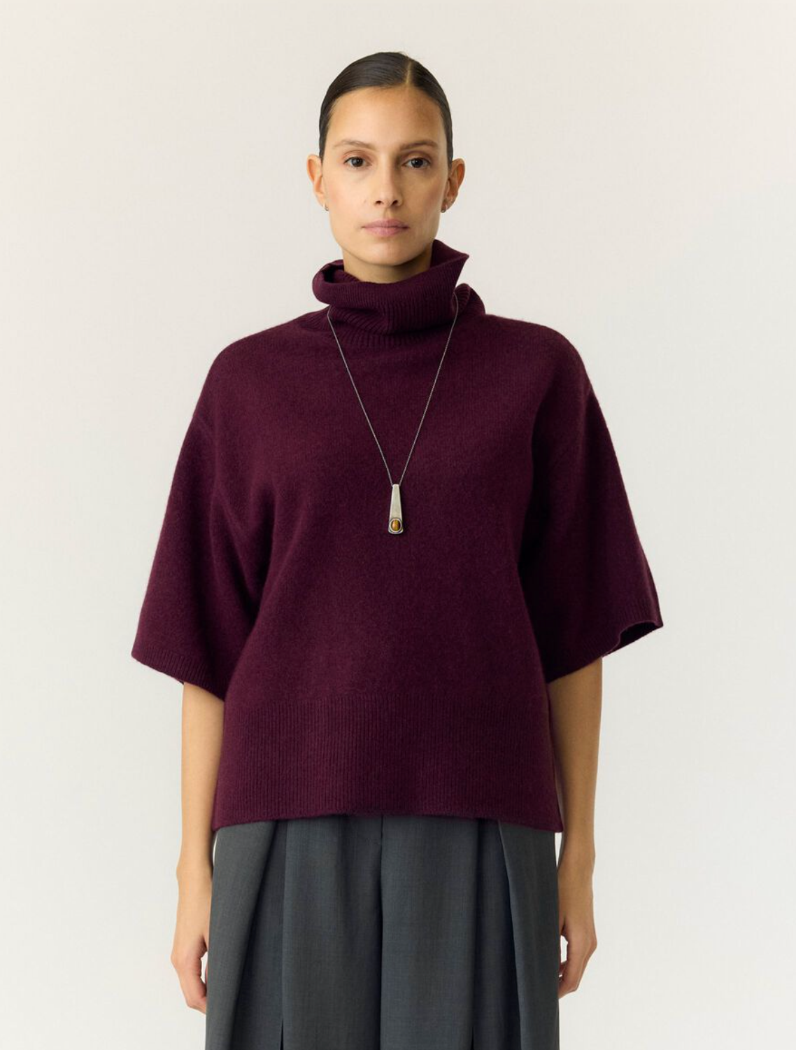 Yasemila 2/4 Wool Knit Pullover