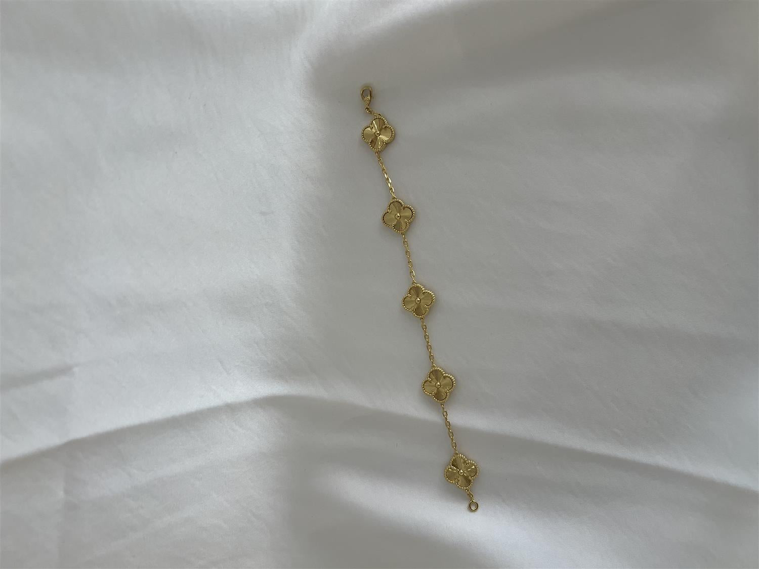 Brass Shell Clover Bracelet - Tilbehør