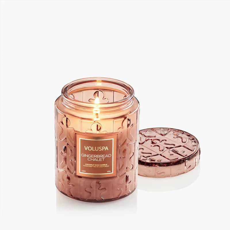 Small Jar Candle 156g - Gingerbread Chalet
