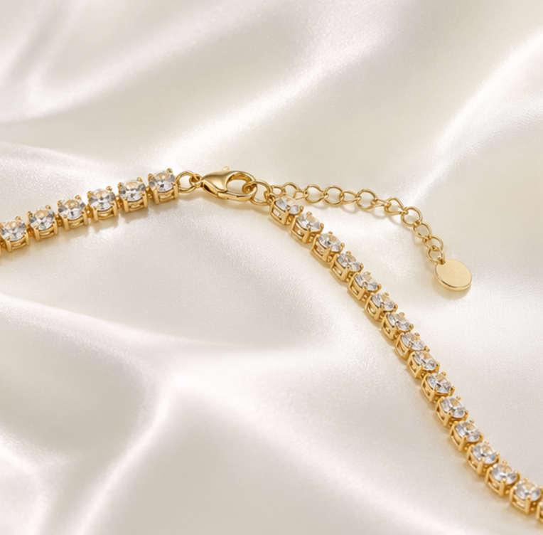 Eva Tennis Necklace