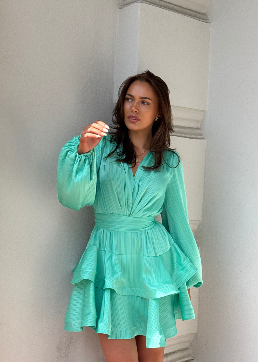 Asya Bedouin Dress - Emerald Sage