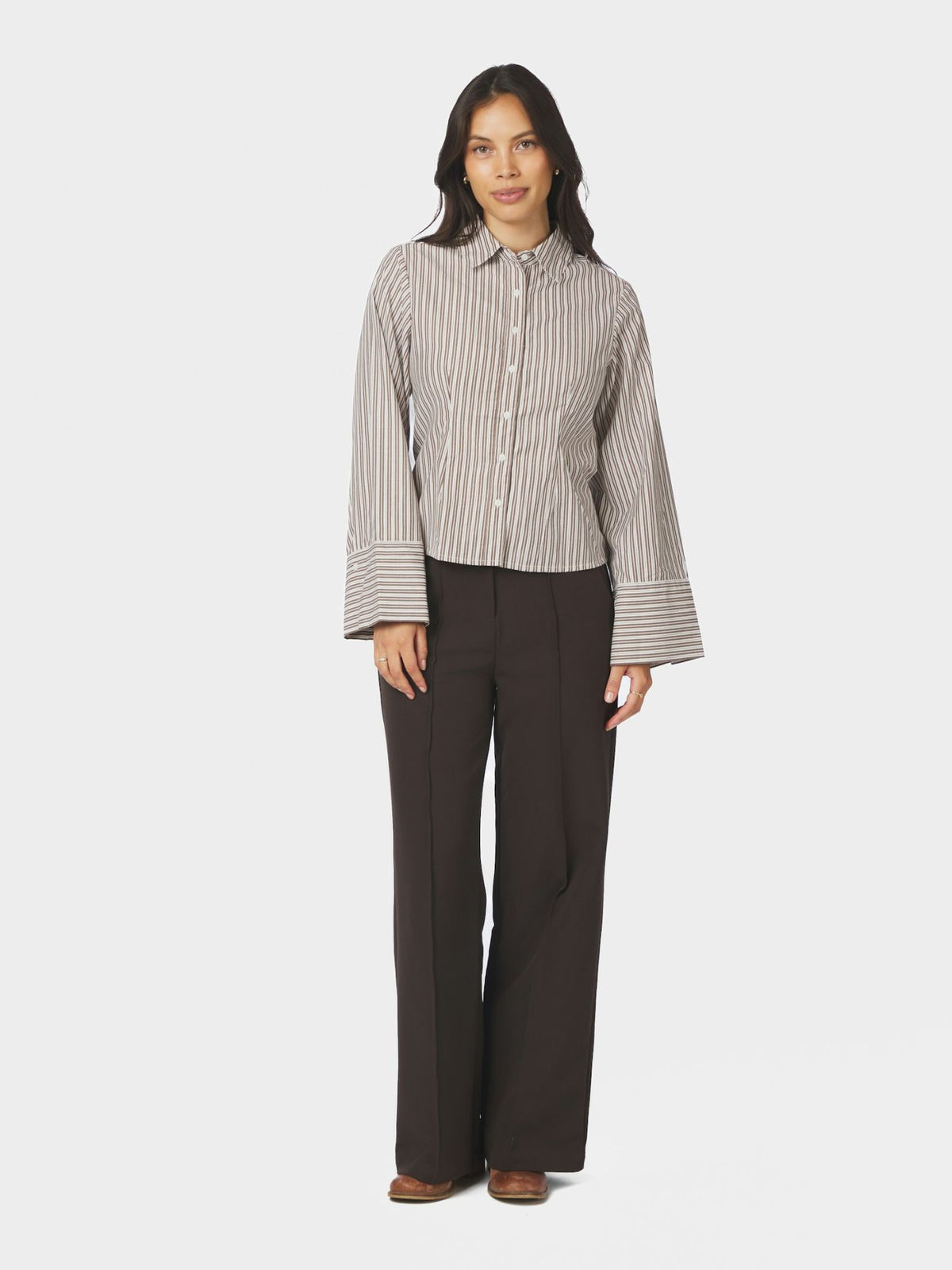 Rosa Double Mix Stripe Shirt