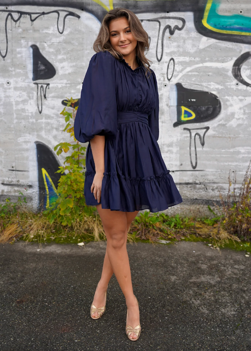 Vanity Dress - Navy