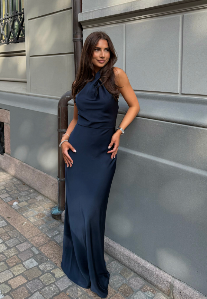 Dolores Dress - Dark Sapphire