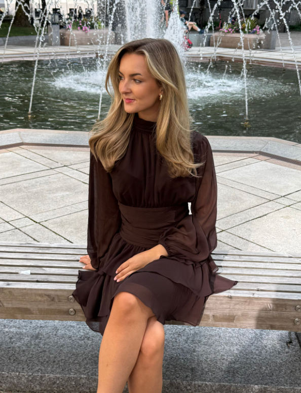 Milla Mini Ruffle Dress - Hazel