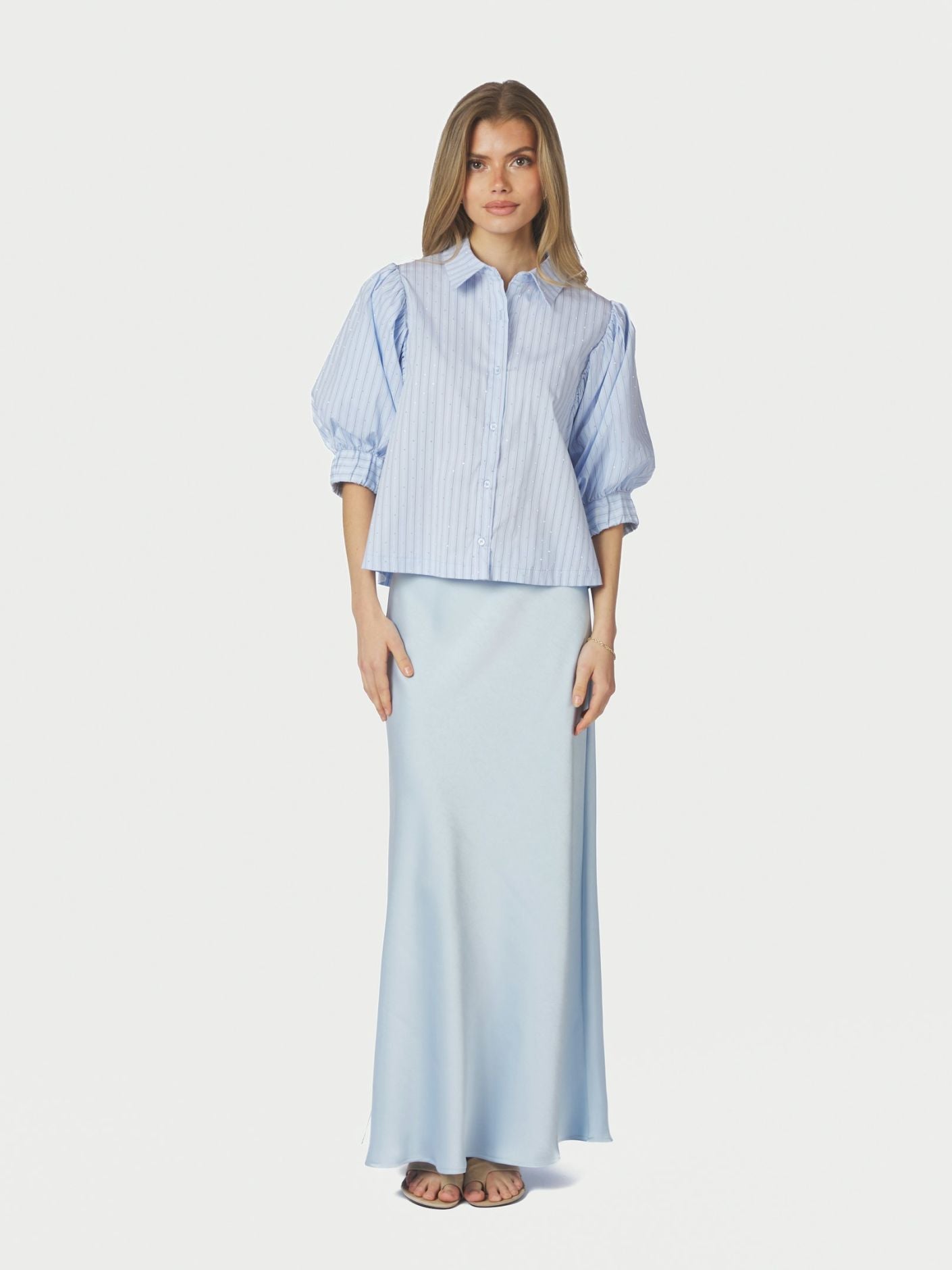 Vicky Heavy Sateen Skirt