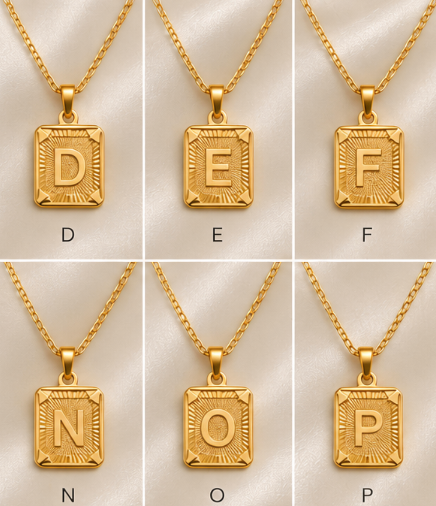 Letter Necklace