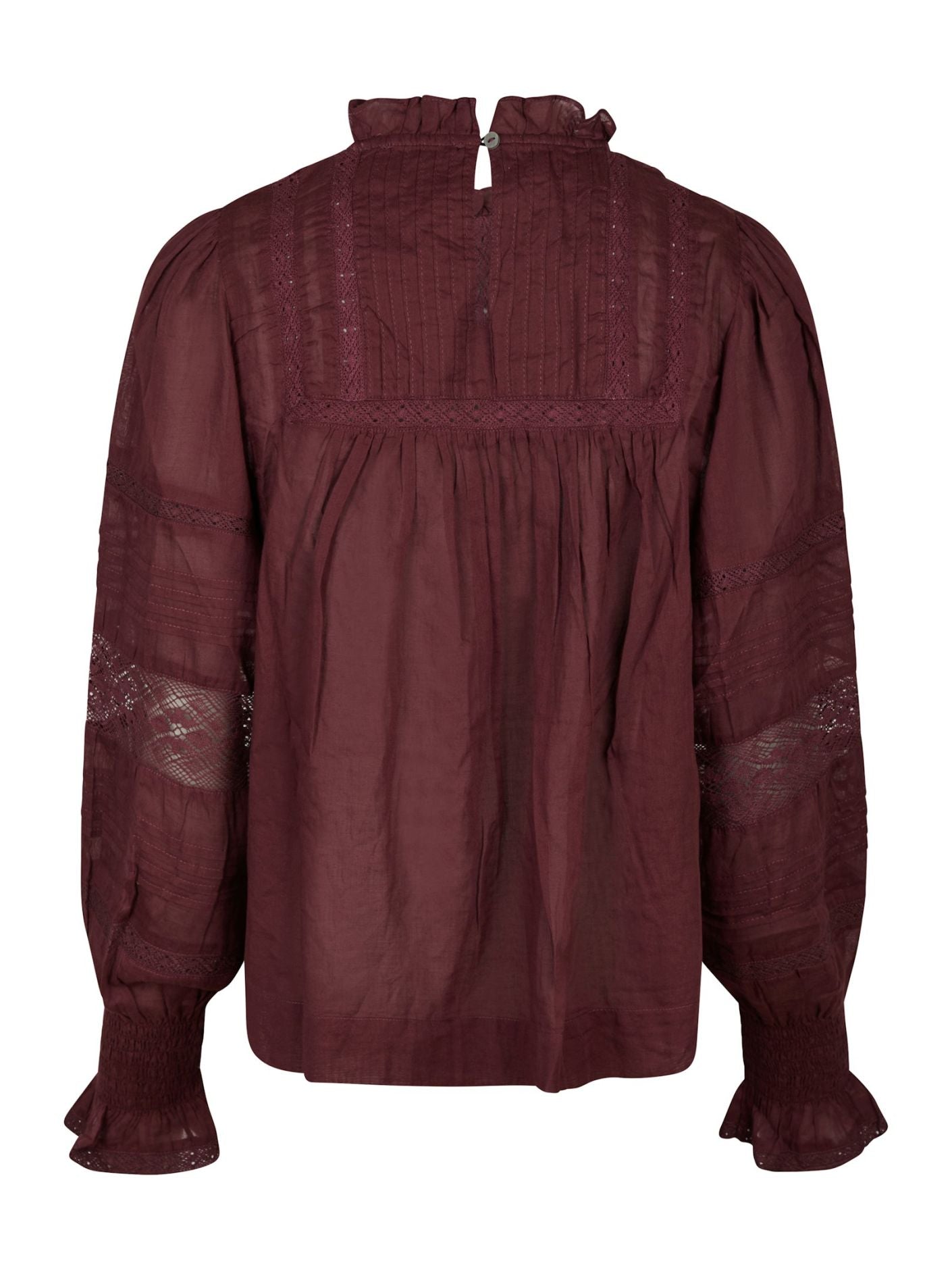 Ebba S Voile Blouse - Overdeler