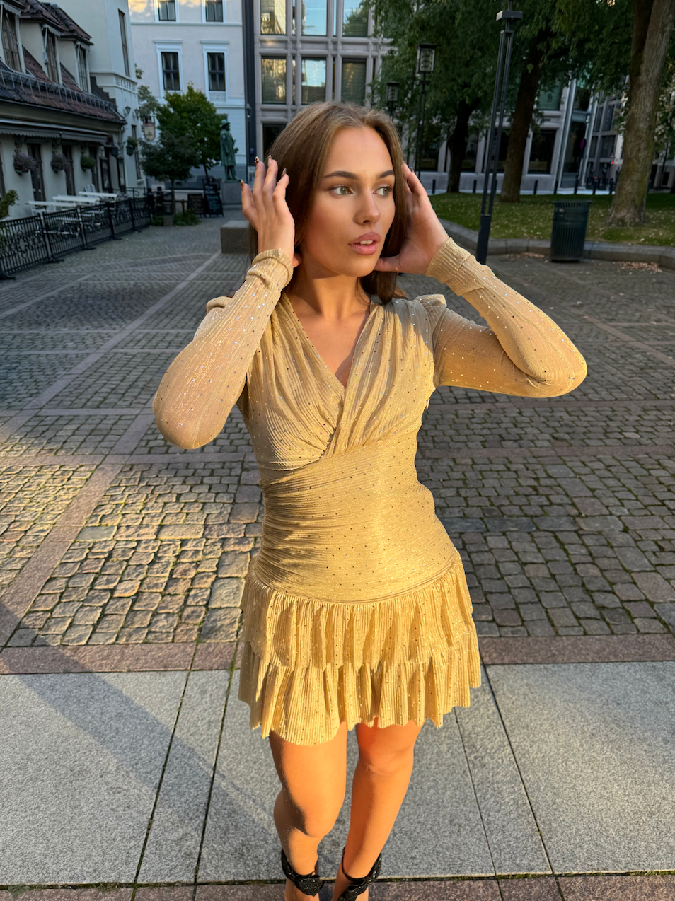 Candice Mini Gown Dress