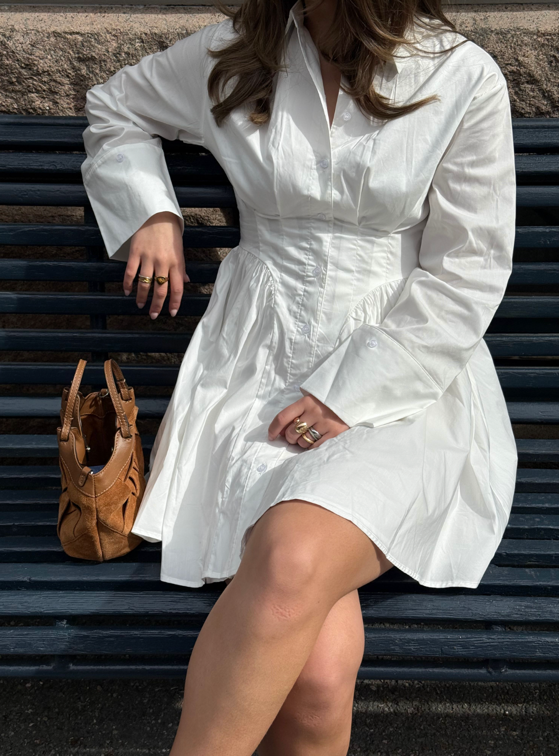 Ulissa Poplin Shirt Dress