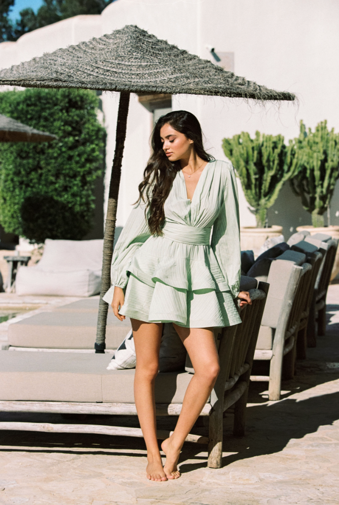 Asya Bedouin Dress - Dreamy Forrest - Kjoler