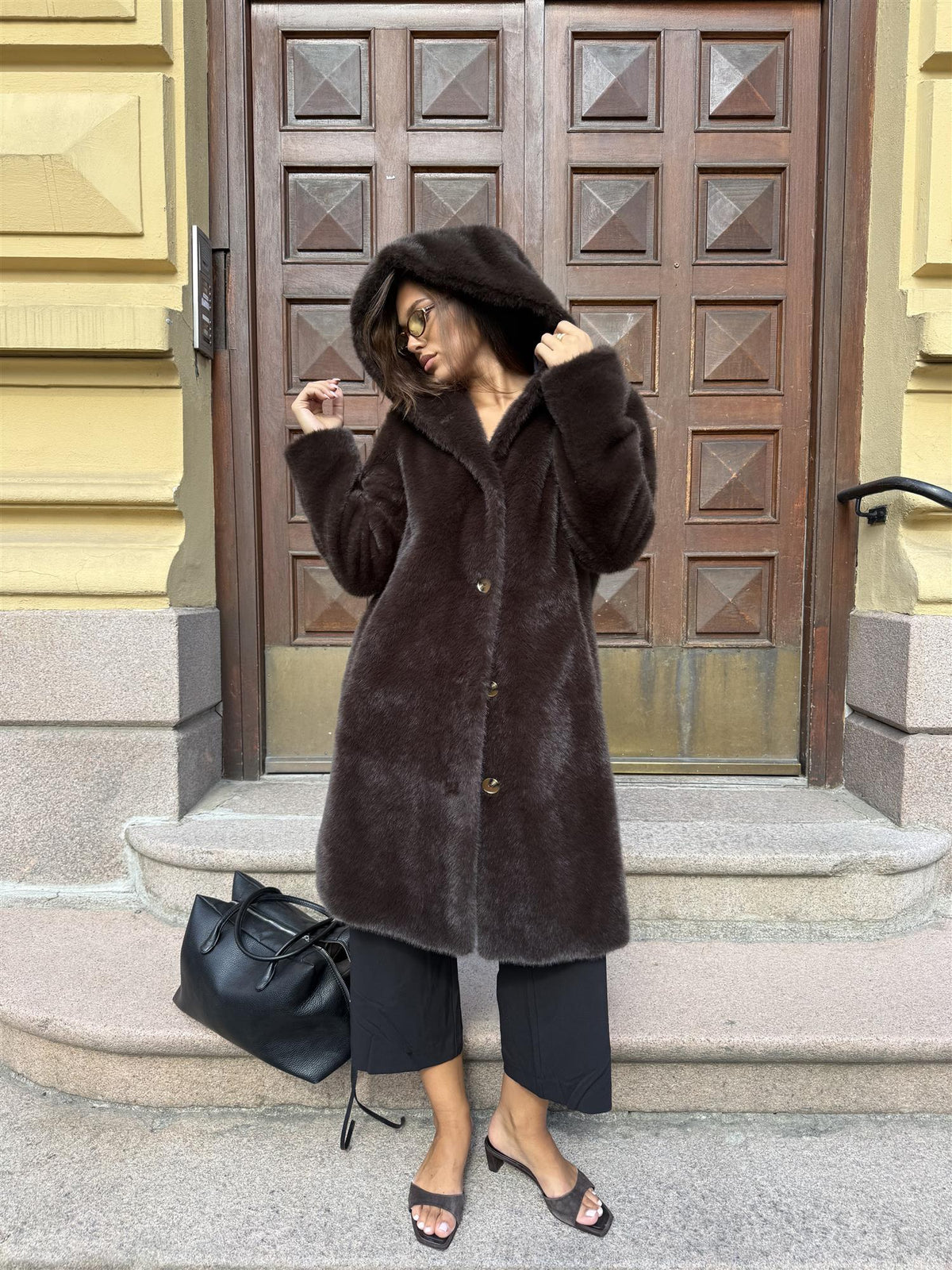 Lydia Long Fake Fur